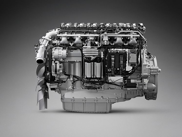 Scania 13-Liter-Gasmotor 