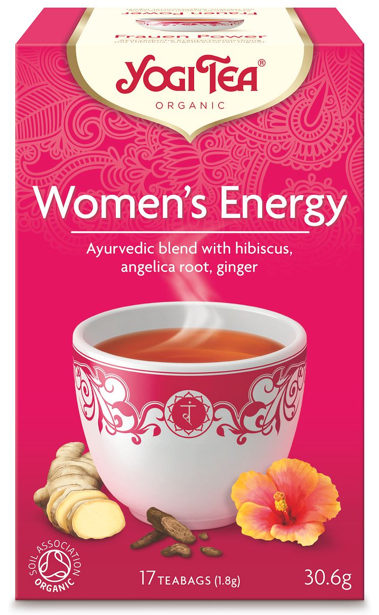 Yogi Tea Women´s Energy poser økologisk