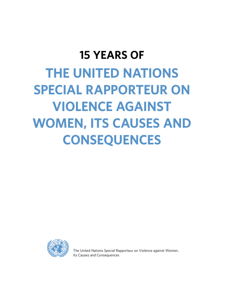 15 years of the Uninted Nations Special Rapporteur on Violence Against Women (1994-2009)—A Critical Review