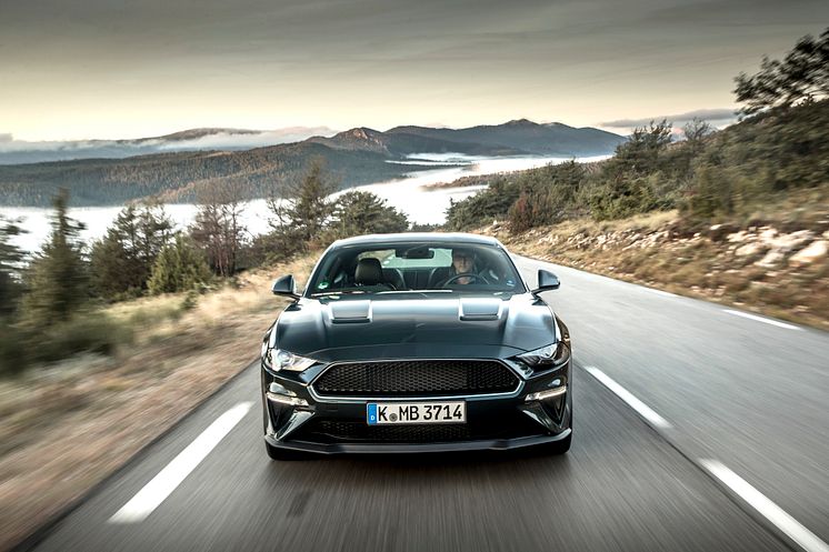 Ford Mustang BULLITT 2018 prøvekjøring