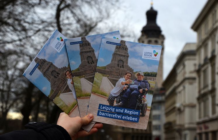 Broschüre: Leipzig und Region barrierefrei erleben
