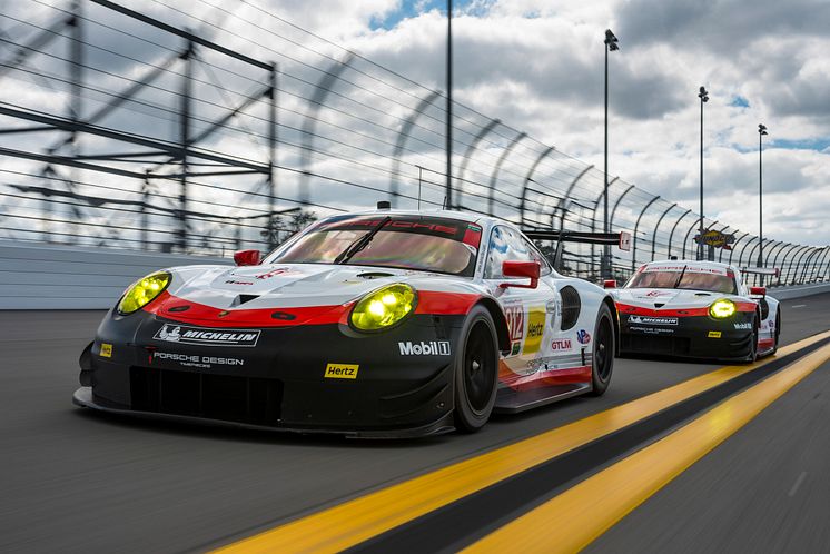 Porsche 911 RSR in Daytona