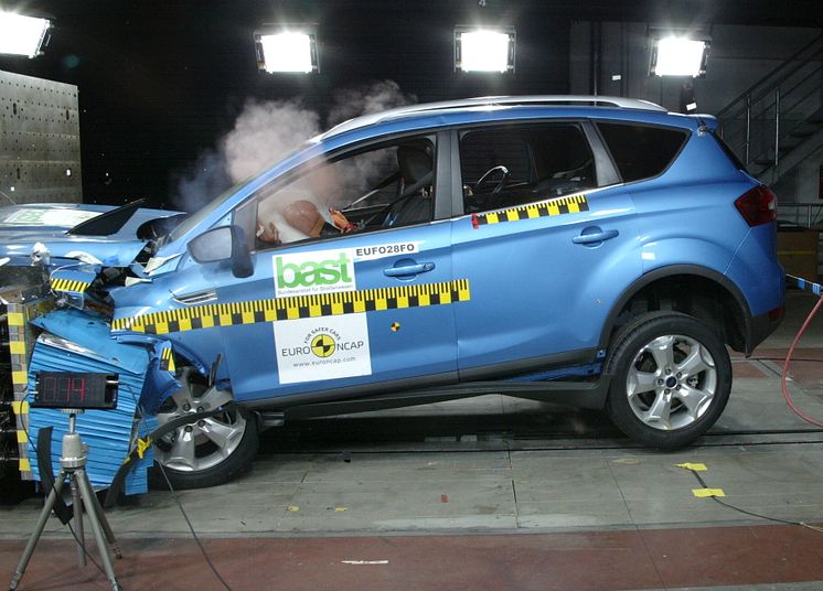 Ford Kuga - krockprov EuroNCAP