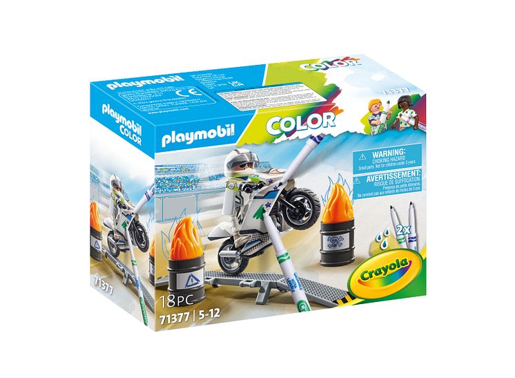 Motorrad (71377) von PLAYMOBIL Color