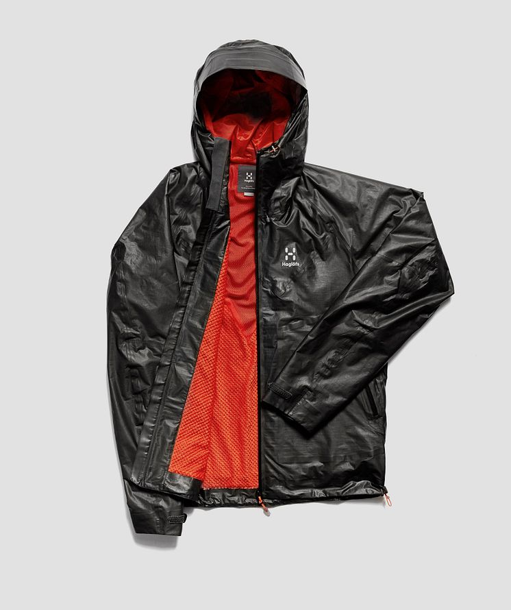 L.I.M GTX SHAKEDRY Hood Men_Slate-Habanero_Laydown