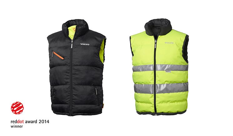 Volvo Visibility Vest vann designpris vid Red Dot Product Design Awards 2014