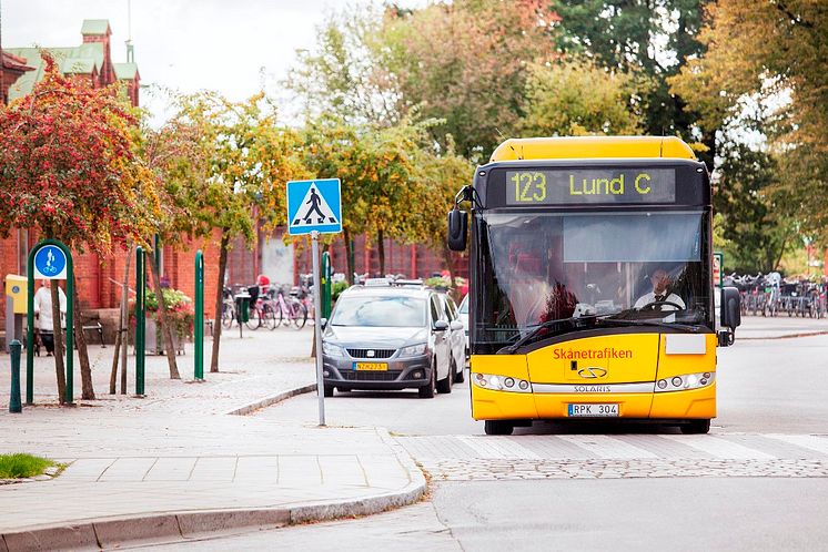 Buss 123 Kävlinge - Lund