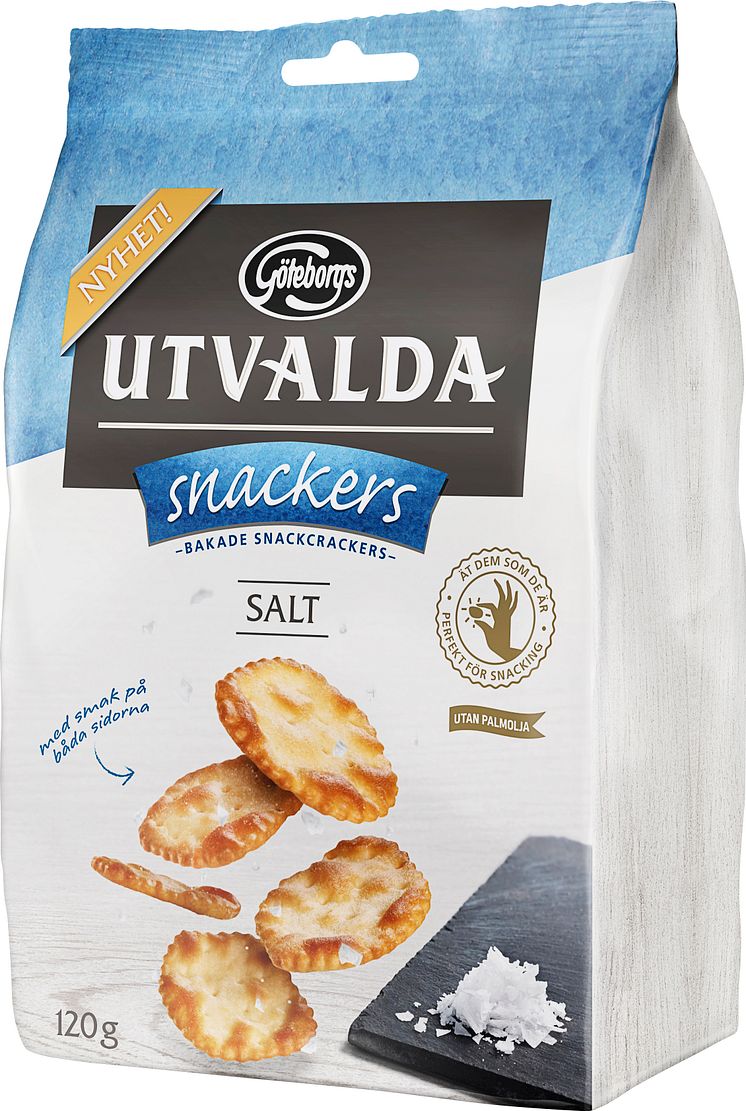 Utvalda snackers - salt