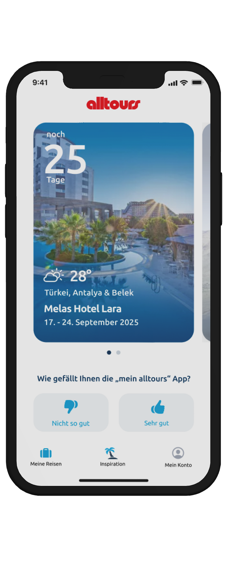 alltours App Online-Check-in