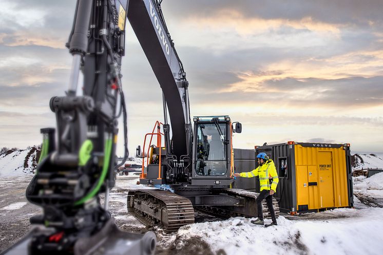 Volvo EC230 Electric och PU500