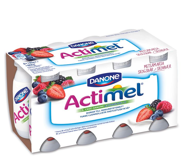 Actimel Skogsbär 8-pack 