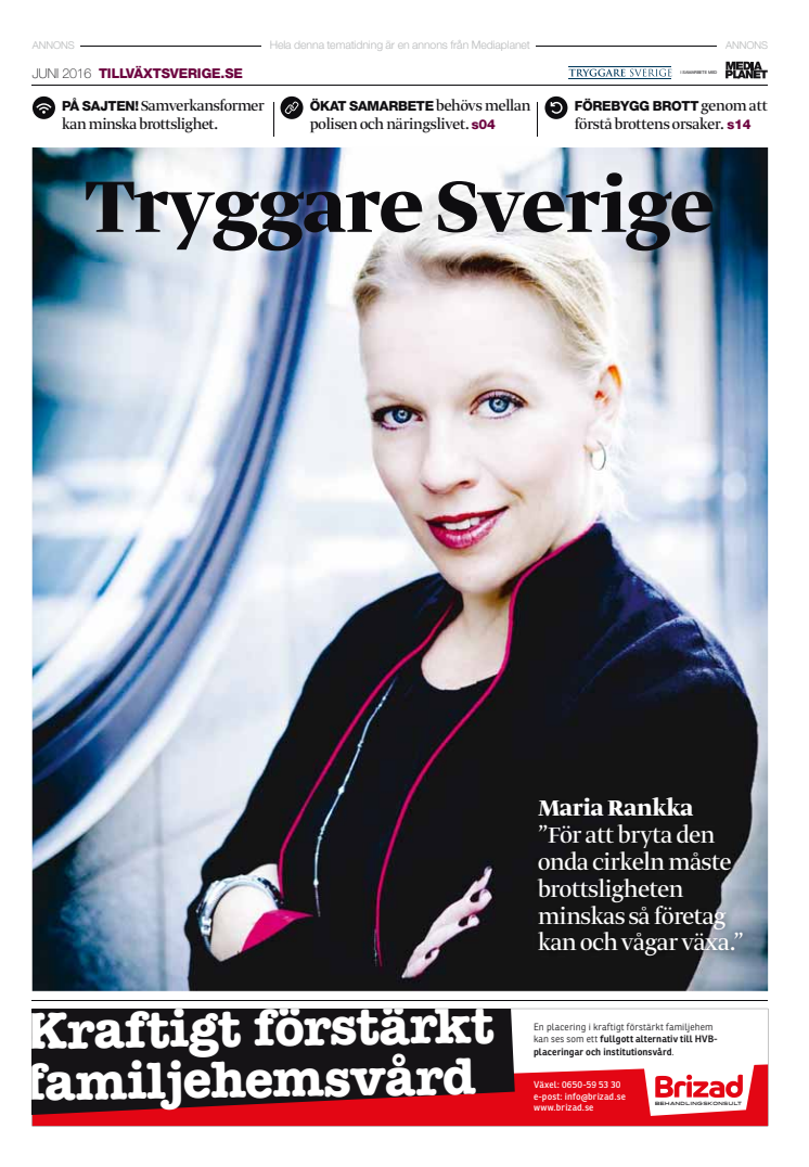 Tryggare Sveriges officiella tidning