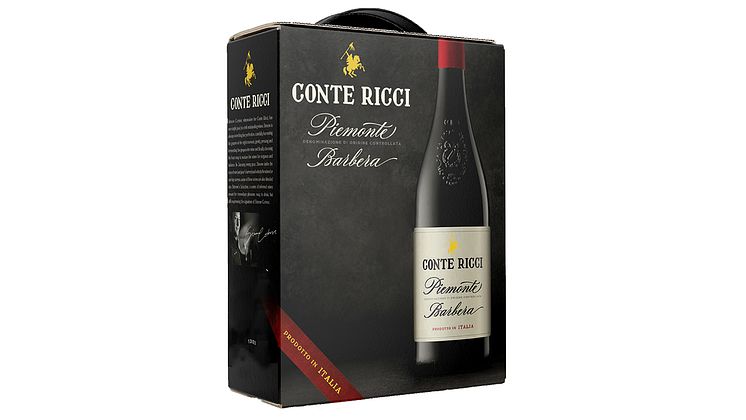 Conte Ricci Barbera hanapakkaus