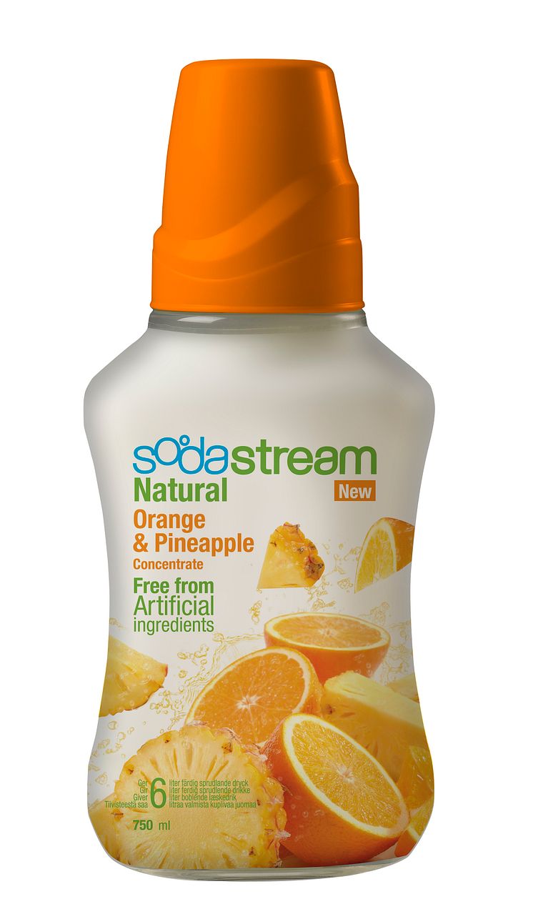 SodaStream Natural Orange Pineapple