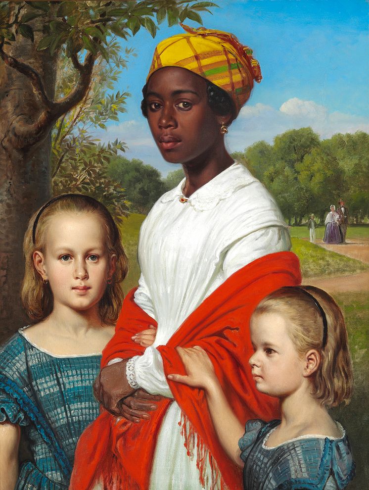Wilhelm Marstrand: Familieportræt (1857)