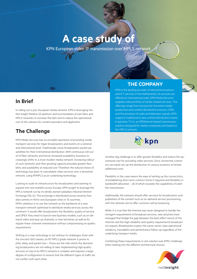 KPN - Customer case study