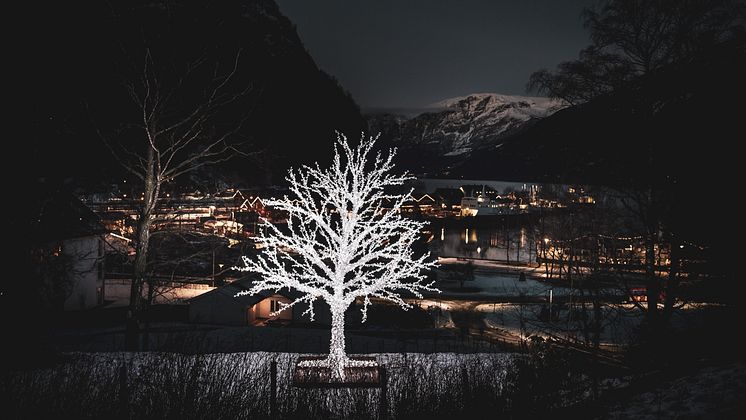 Senk skuldrane og kom i julestemning i Flåm