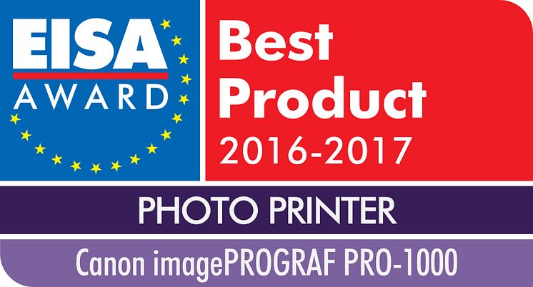EUROPEAN PHOTO PRINTER 2016-2017 - Canon imagePROGRAF PRO-1000