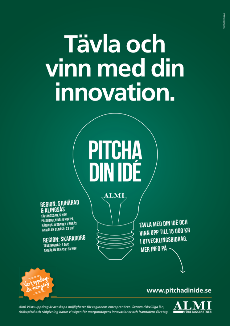 Tävla och vinn med din innovation