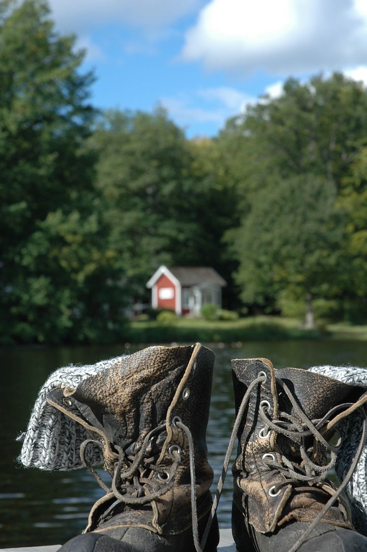 Graningekängor på vandring i Småland