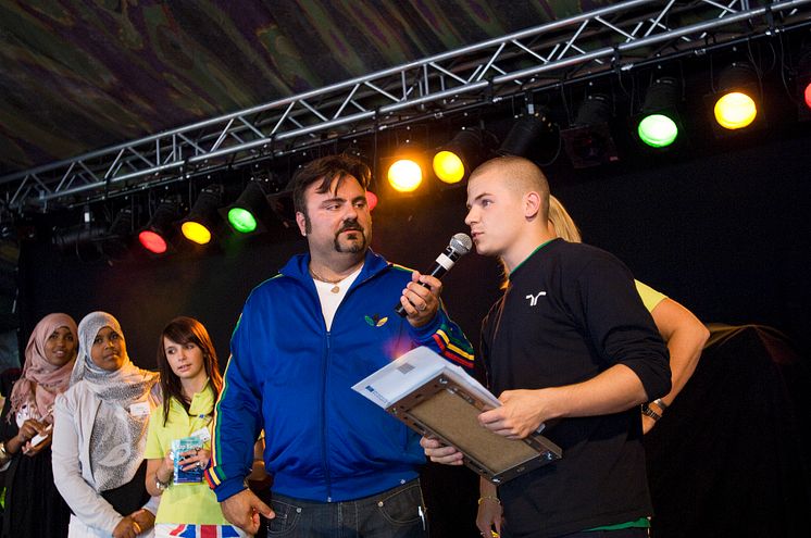 Bostadsbolagets Ungdomspanel utsåg vinnaren i Rap Battle