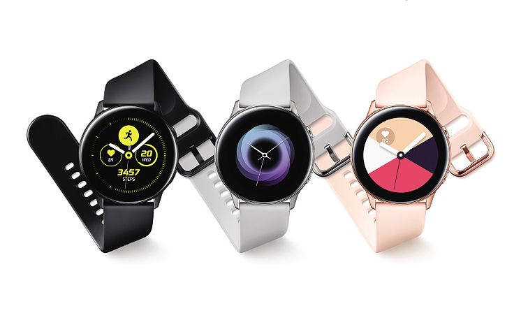 Galaxy Watch Active_KV_Family_Black_RG_Silver