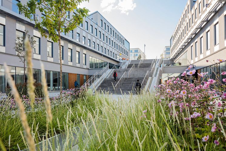 Campus Albano (exteriör), Stockholm