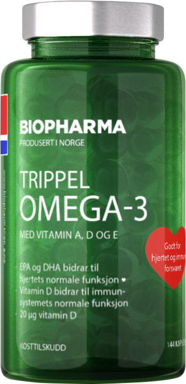 Biopharma trippel omega-3