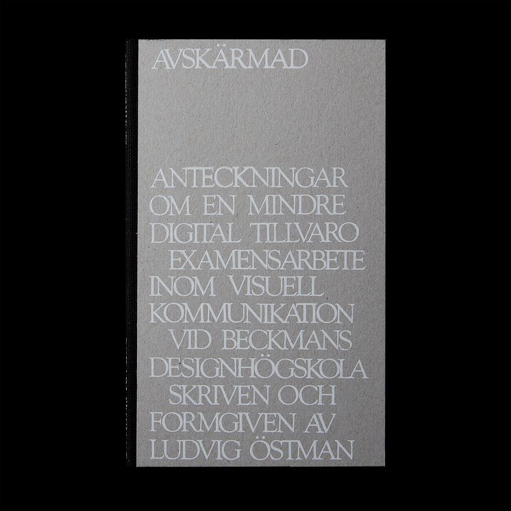 Avskärmad – Ludvig Östman