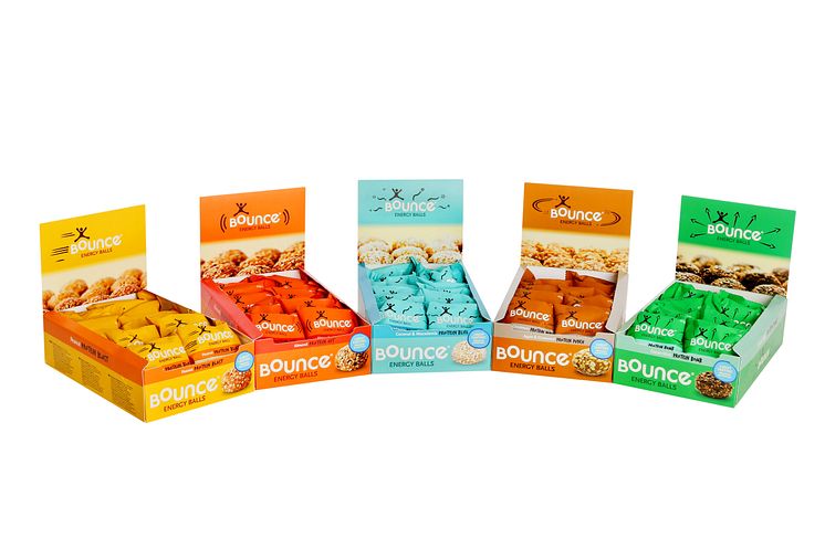 Bounce Balls gruppebilde 5 sorter