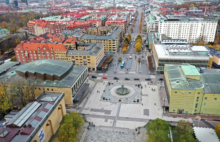 Drönarbild Götaplatsen-Avenyn Foto Alexander Ljungqvist Göteborgs Stad.jpg