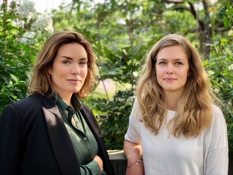 Emma Smart, CMO och Sandra Broberg, CFO på Zynka Group AB. 