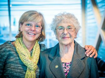 Ingrid Carlberg och Judith Weiszmann