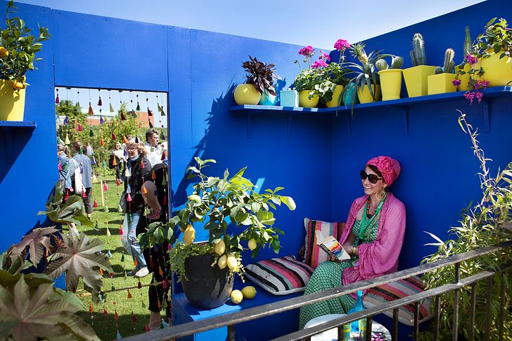 Malmö Garden Show - utställningsbalkong