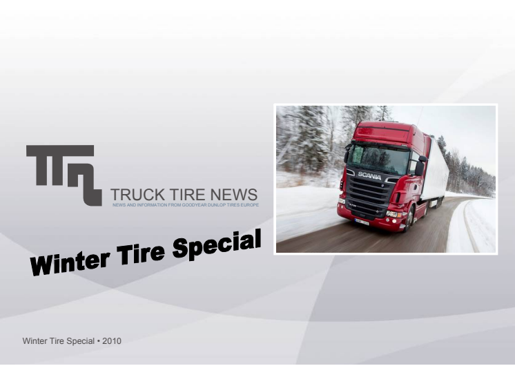 Goodyear Dunlop Truck tire news Winter tire special Edition