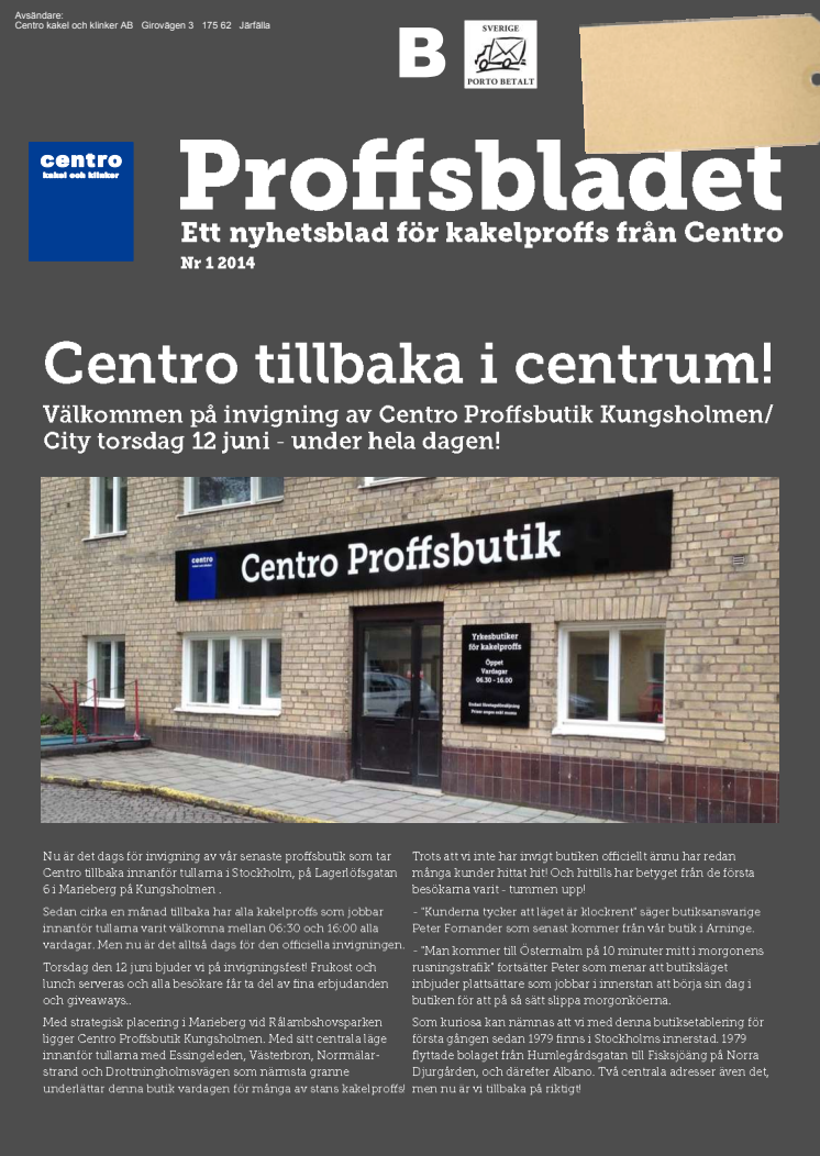 Proffsbladet 1:2014