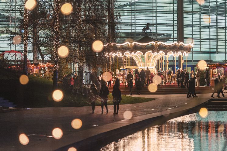 Vinter i Autostadt