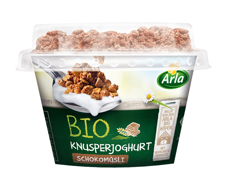 Arla BIO Knusperjoghurt - Schokomüsli