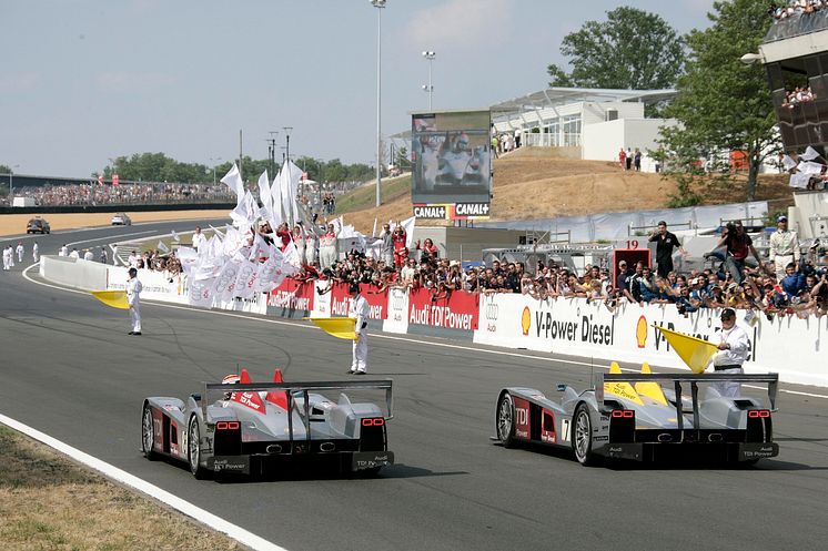 In 2006, Audi was the first manufacturer to win the Le Mans 24 Hours with diesel power