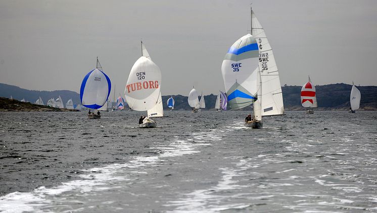 Spinnaker i Stigfjorden