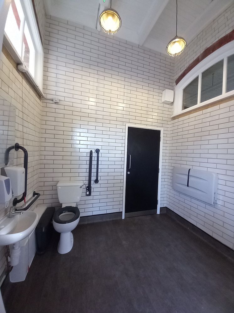 Letchworth Garden City's new accessible toilet