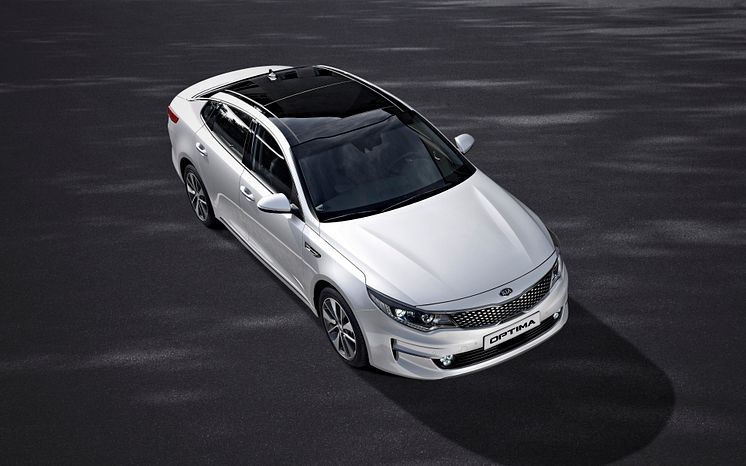 Nya eleganta Kia Optima