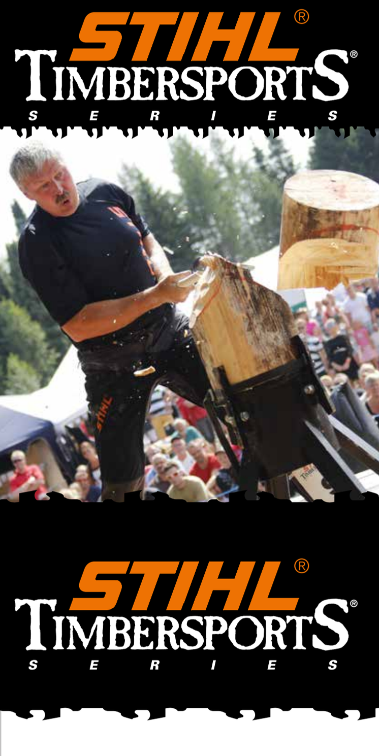 STIHL TimbersportS - diciplinerne