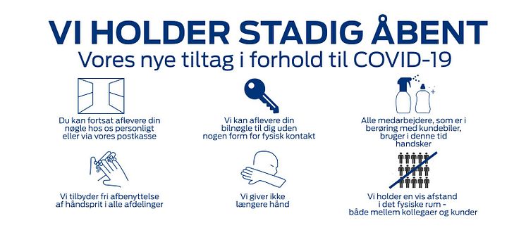 Ford indfører kontaktløs service