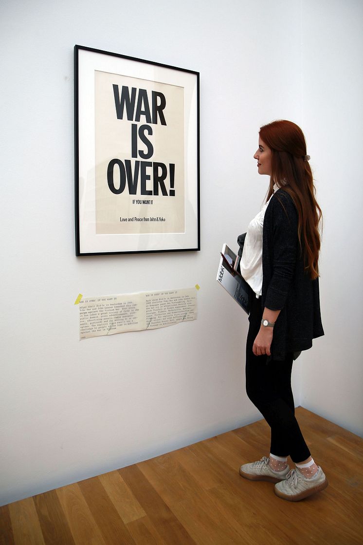 Yoko Ono. PEACE is POWER - Blick in die Ausstellung