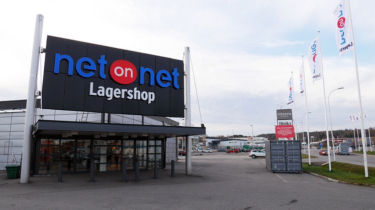 NetOnNets nya Lagershop i Birsta