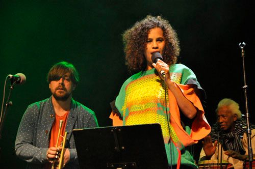 Neneh Cherry, en av överraskningarna på Folk och Världsmusikgalan 2012