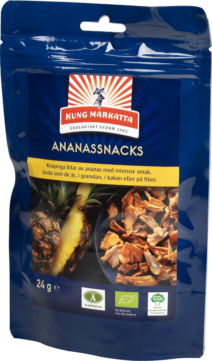 Kung Markatta Ananassnacks