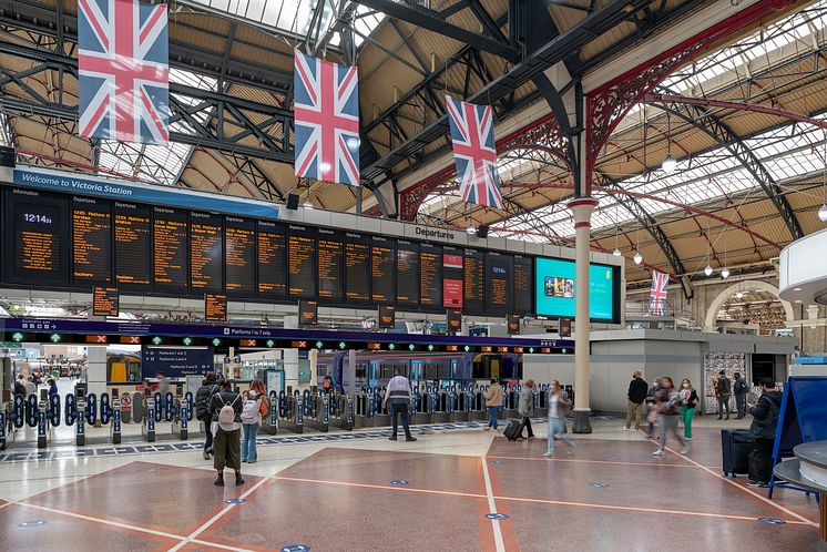 AFTER additional ticket gates to serve platforms 1-7