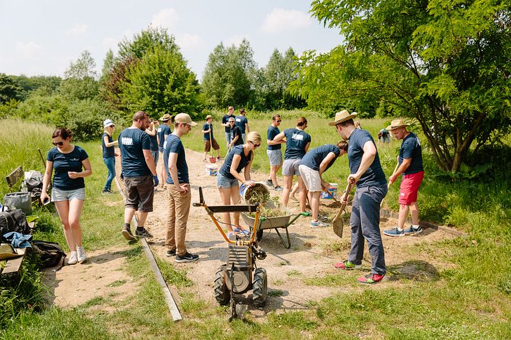 Renovierung des Boule Platzes im Generationenpark